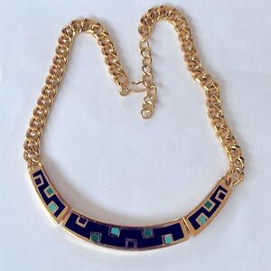 MONET Necklace with Enamel